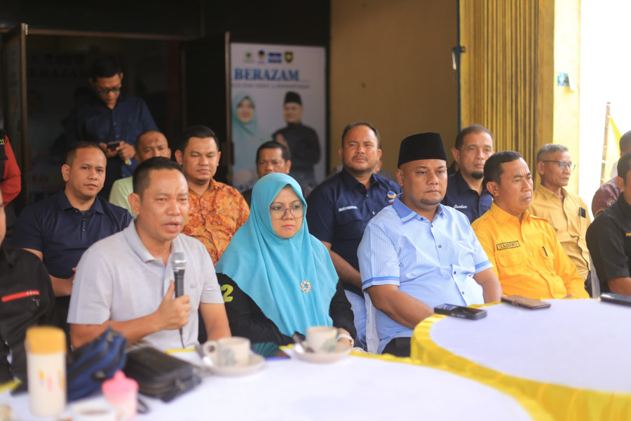 Tim Koalisi Berazam Umumkan Kemenangan Dr Afni-Syamsurizal