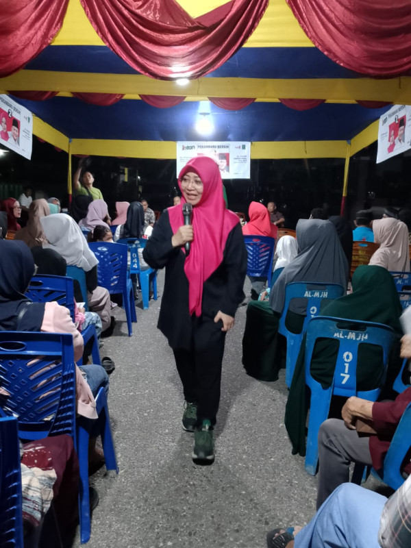 Paslon INTAN BERLIAN Janjikan Debat Kandidat yang Smart Bagi Warga Pekanbaru