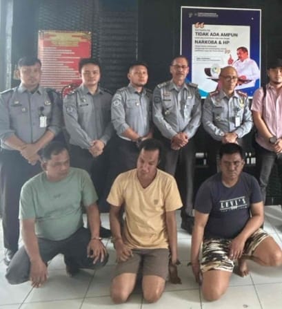 Empat Pelaku Narkoba di Lapas Bengkalis Diciduk, Termasuk Oknum Petugas