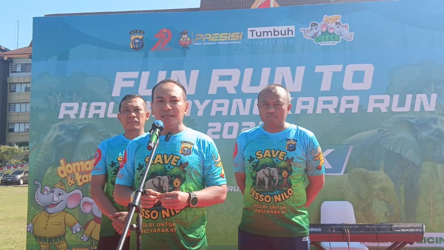 Bhayangkara Run 2025 di Pekanbaru, Lalu Lintas Dialihkan Sementara