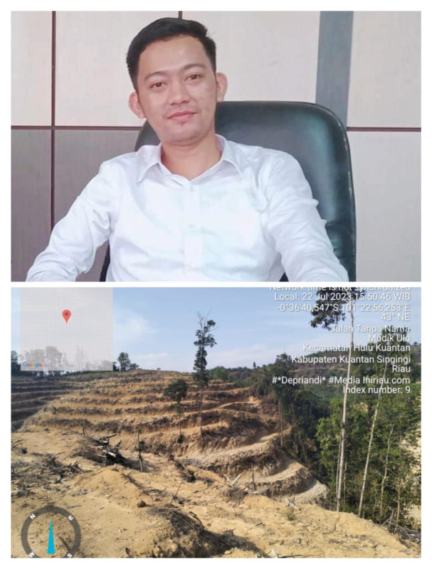 Aktivis Lingkungan Desak UPT KPH Singingi Panggil Eks Kades Tanjung Medang