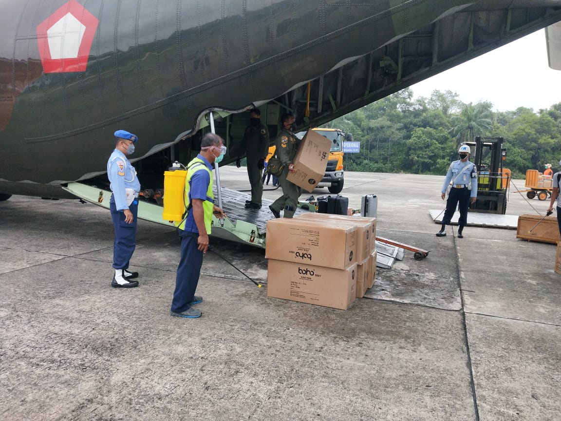 Bantuan APD dari Pusat Untuk Riau Sudah Tiba