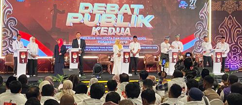 Debat Terakhir Pilwako Pekanbaru, Paslon Adu Strategi Pendidikan dan Kesehatan