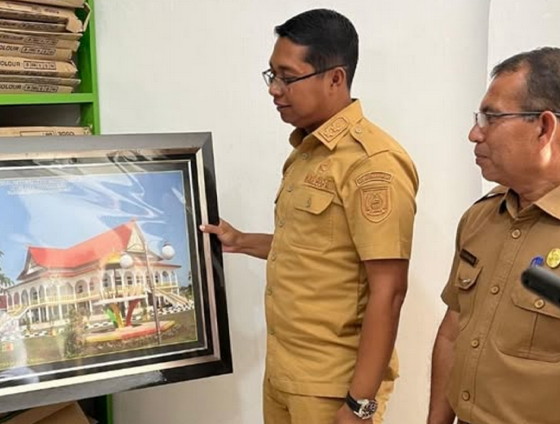 Wabup Rohil Tinjau Perpustakaan dan Arsip, Tekankan Pentingnya Literasi dan Sejarah