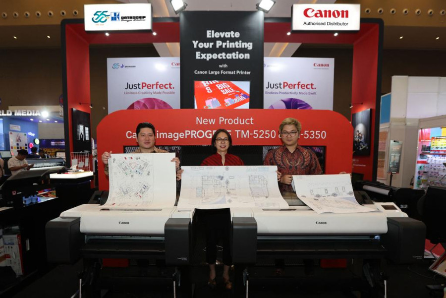 Canon Hadirkan imagePROGRAF TM Series untuk Hasil Cetak Lebih Tajam