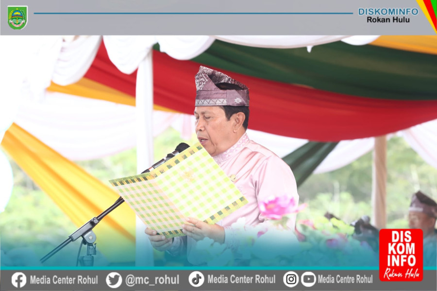 Pemkab Rohul Gelar Upacara Peringatan HUT Rohul ke-24 Tahun 2023