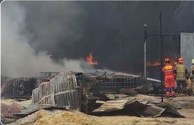 Gudang BBM Terbakar di Bukit Raya, Pemilik Eks TNI AU Dipanggil Polisi