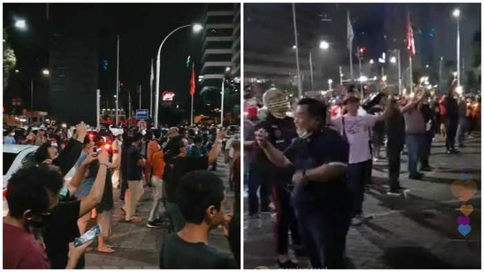 Penutupan McD Sarinah Bikin Kerumunan, TNI Hingga Polri Turun Tangan