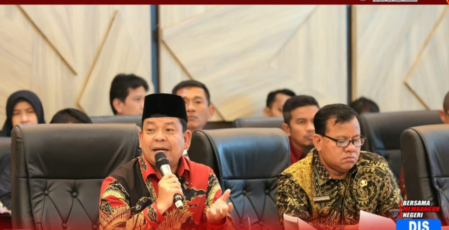 Rohul Dorong Pembangunan Strategis di Rakor Provinsi, Usulkan Wisata Religi dan Infrastruktur