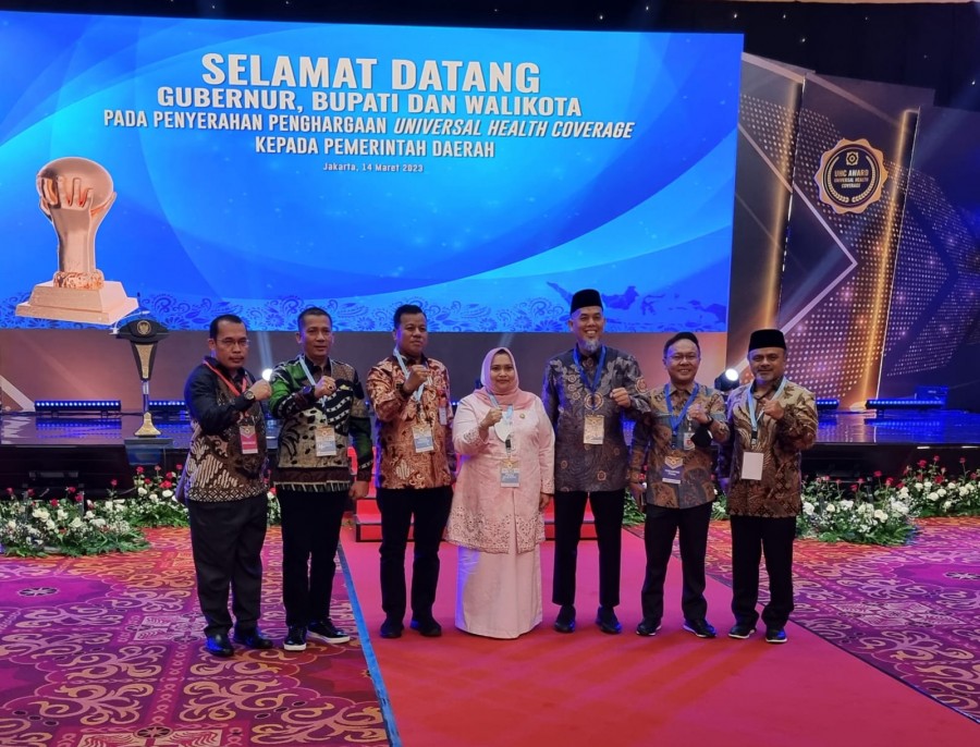 Lima Daerah di Riau Terima Penghargaan UHC Awards 2023