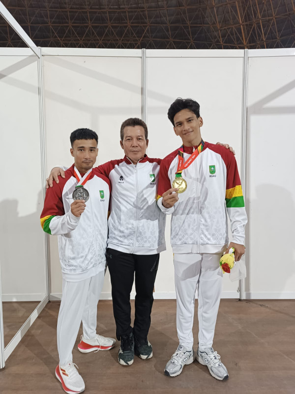 Tim Senam Riau Kantongi Dua Medali Emas dan Satu Perak