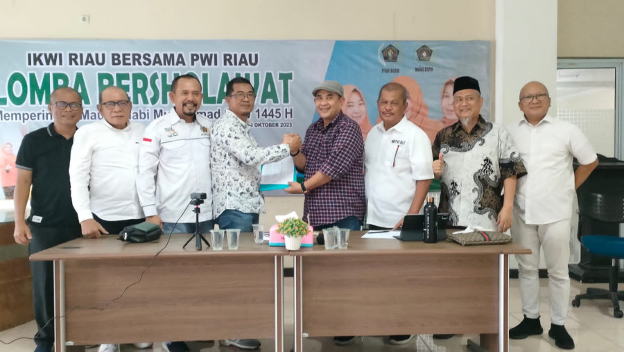 Raja Isyam  dan Zufra Irwan Terpilih Aklamasi  sebagai Plt Ketua PWI Riau dan Ketua DK