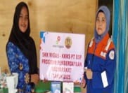 PT BSP Perkuat Pelayanan Kesehatan di Desa Lubuk Garam lewat Bantuan Alat Medis