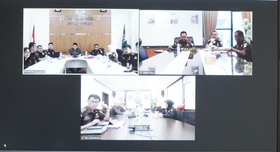 Kejati Riau Ajukan RJ Kasus Pencurian dan PKDRT pada Kejagung RI