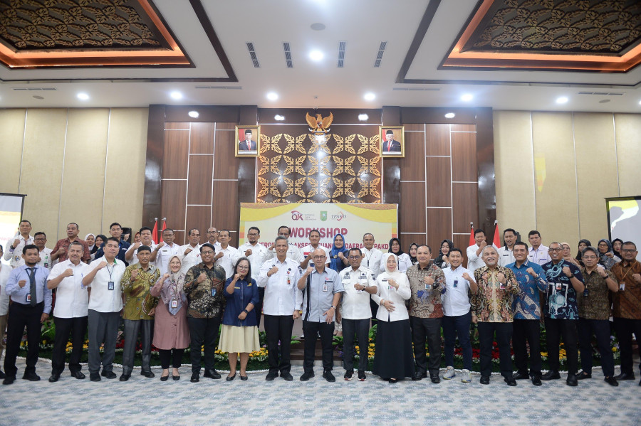 Matangkan Program Kerja, OJK Riau Gelar Workshop Tim Percepatan Akses Keuangan Daerah