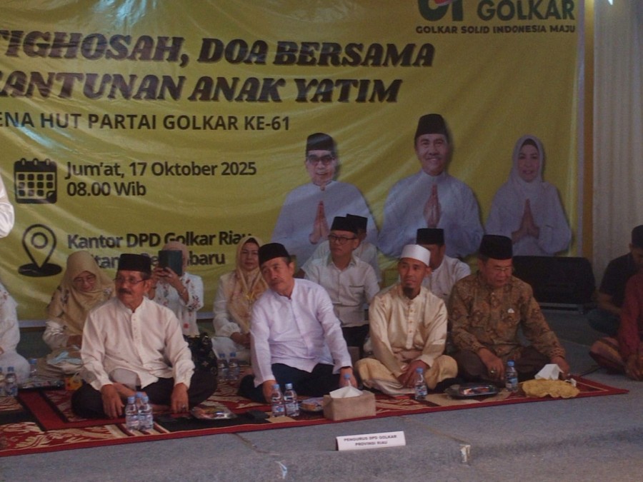 Syamsuar Pamit Jelang Musda, Golkar Riau Diselimuti Suasana Haru