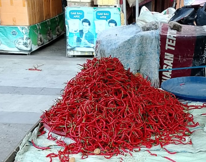 Operasi Pasar Murah Cabai Merah Digelar di Empat Titik Pekanbaru–Kampar