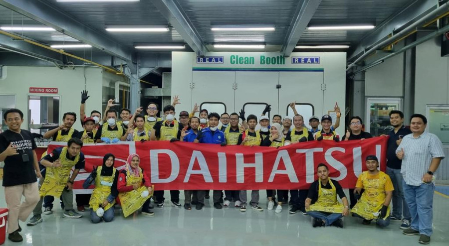 Daihatsu Beri Edukasi pada Pelanggan Tentang Cat Mobil dan Perawatannya