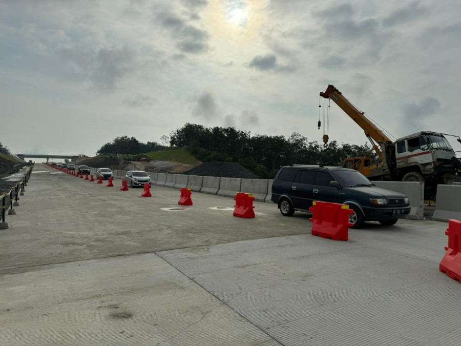 Antisipasi Kemacetan, Tol Bangkinang - Koto Kampar Diberlakukan One Way