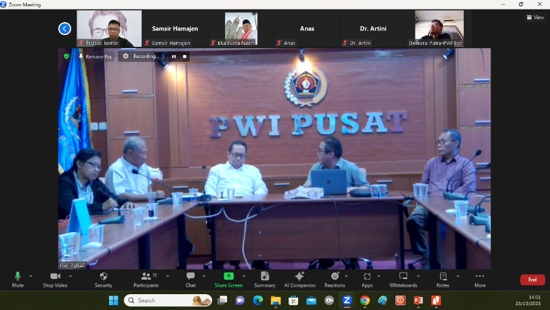 Aktifkan SJI, PWI Gencarkan Pelatihan Jurnalistik