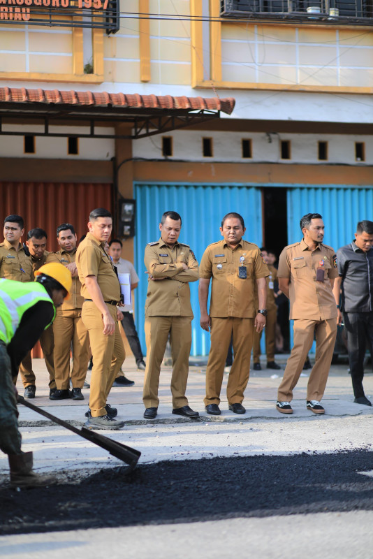 Pemko Pekanbaru Gesa Perbaikan Infrastruktur untuk Masyarakat