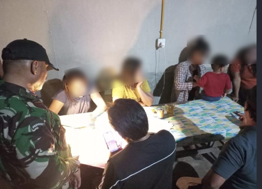 Warung Remang-remang Dirazia, 3 Pramusaji Diamankan Satpol PP Kampar