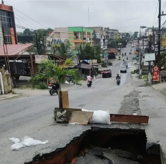 Mulai Hari Ini, Akses Jalan Lobak Pekanbaru Diatur Satu Arah untuk Roda Empat