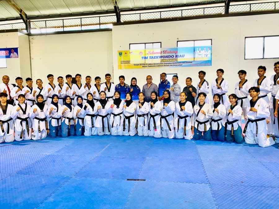 TI Riau Waspadai Kekuatan Jawa Barat di Babak Kualifikasi PON Taekwondo