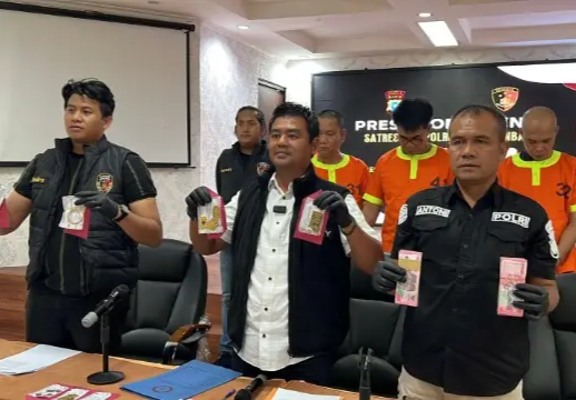 Polisi Amankan 26 Keping Emas dari Sindikat Curat Antarprovinsi di Pekanbaru