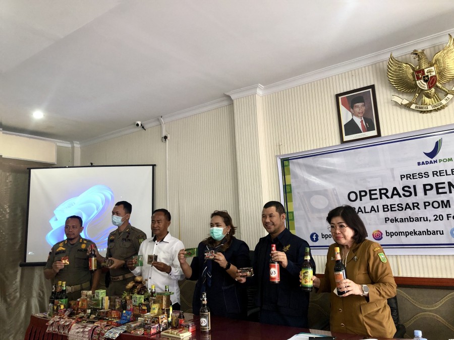 BBPOM Pekanbaru Amankan Depot Jamu Ilegal Beromset Puluhan Juta Rupiah