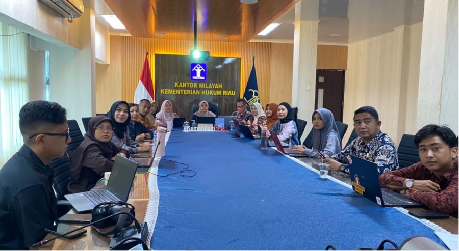 Kemenkum Riau Dorong Layanan Responsif Melalui Forum Pengaduan Nasional