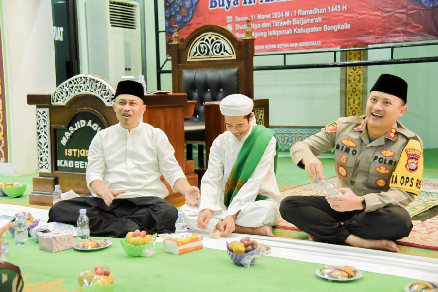 Safari Ramadhan, Wabup Ajak Masyarakat Bengkalis Tingkatkan Ketakwaan pada Allah SWT