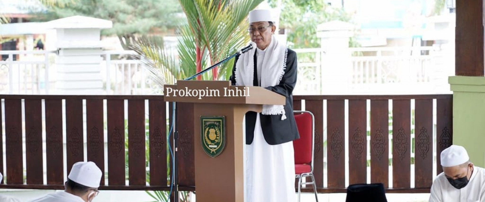Jadi Khatib Shalat Idul Adha, Bupati Inhil : Untuk Berkurban, Tak Perlu Nunggu Kaya