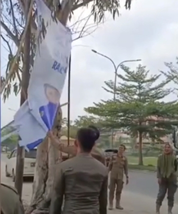 Kasatpol PP Pekanbaru Pastikan Penertiban APK Salahi Aturan Berlanjut