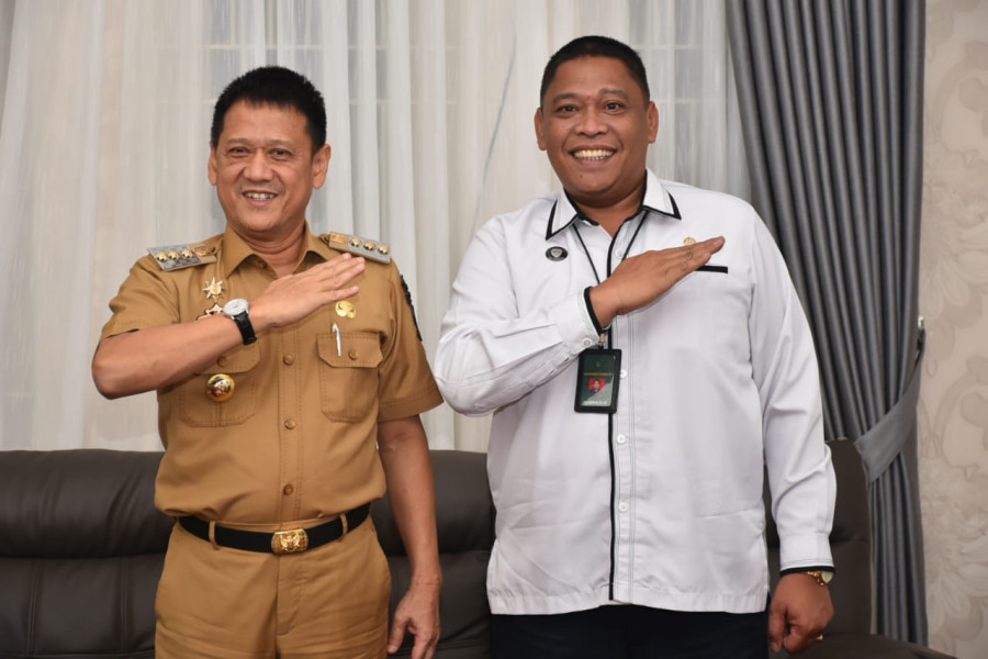 Jalin Sinergitas, Ketua PN Lakukan Silaturahmi dengan Pj Bupati Kampar