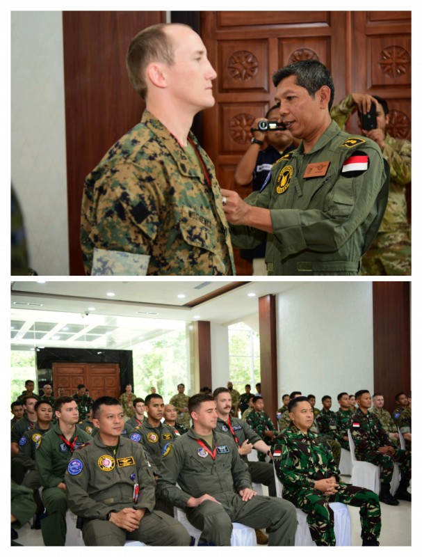Militer Indonesia dan Amerika Kembali Gelar Latma Tempur Udara di Pekanbaru