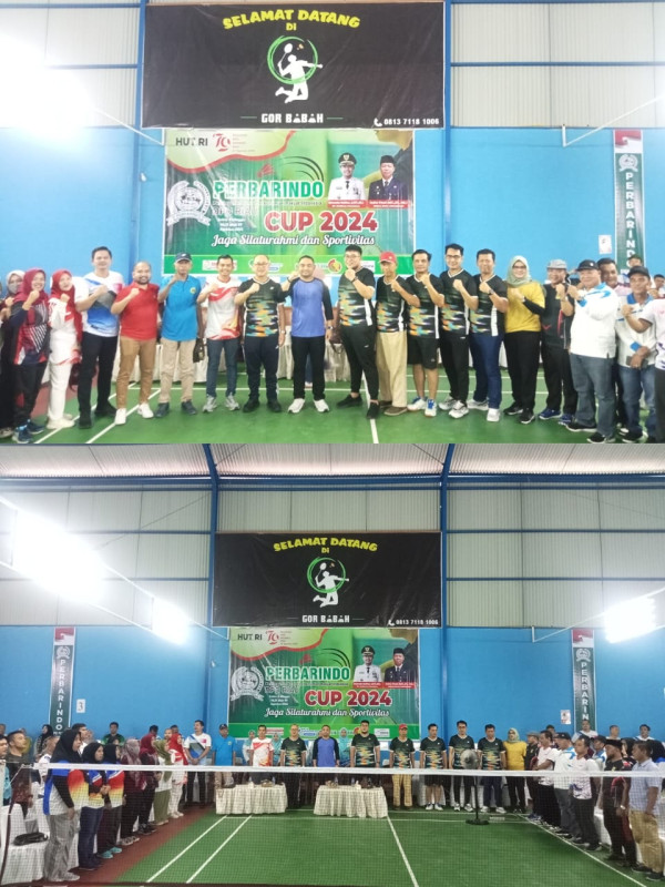 Sambut HUT RI ke-79, Perbarindo Gelar Turnamen Bulu Tangkis 2024