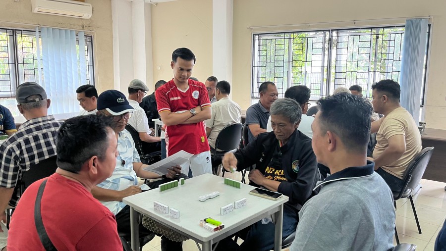 Pasangan Said–Tomedi Keluar sebagai Juara I Domino PWI Riau 2025