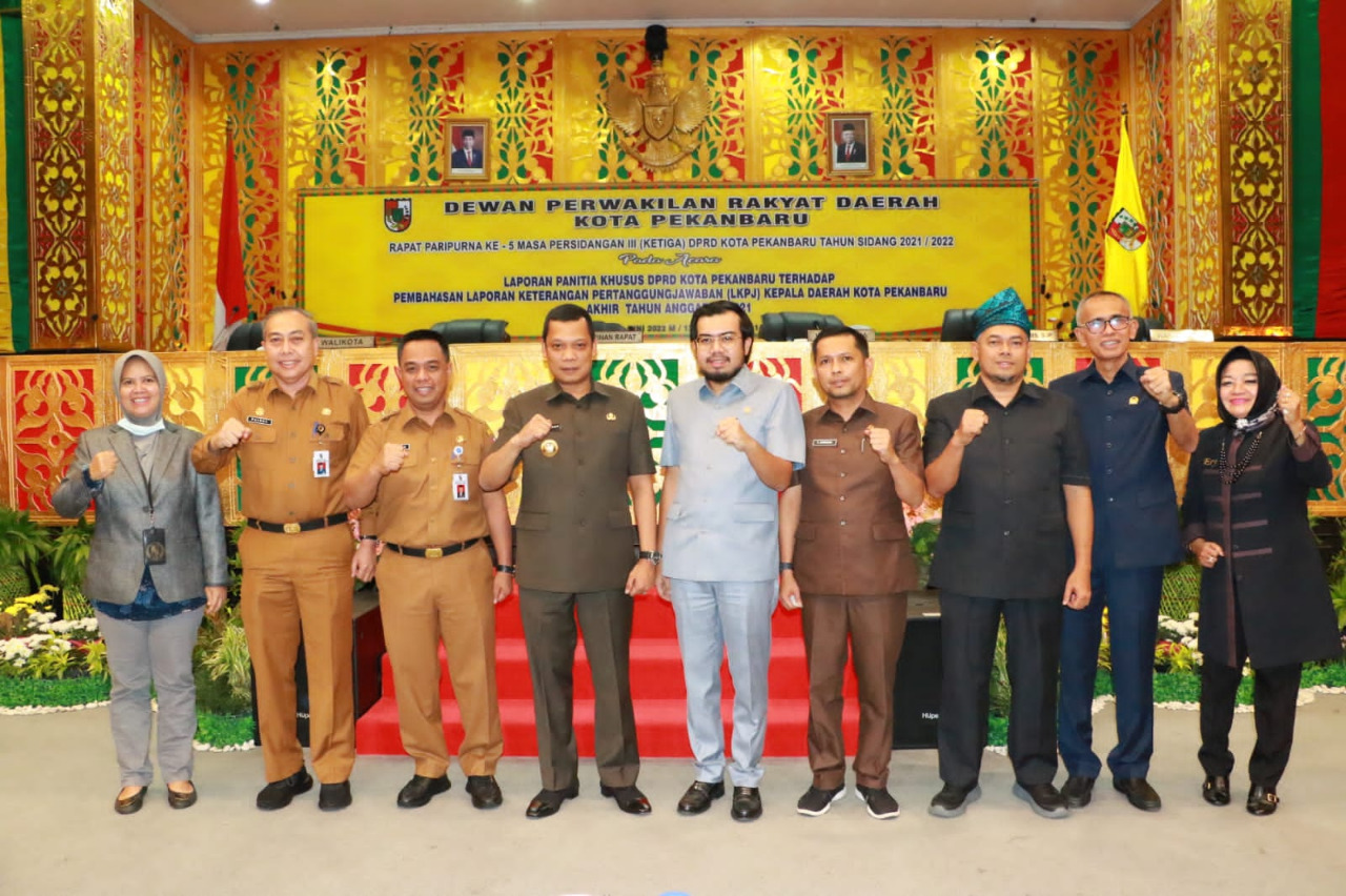 LKPj Disahkan, PJ Walikota Berjanji Tindak Lanjuti Catatan Tim Pansus