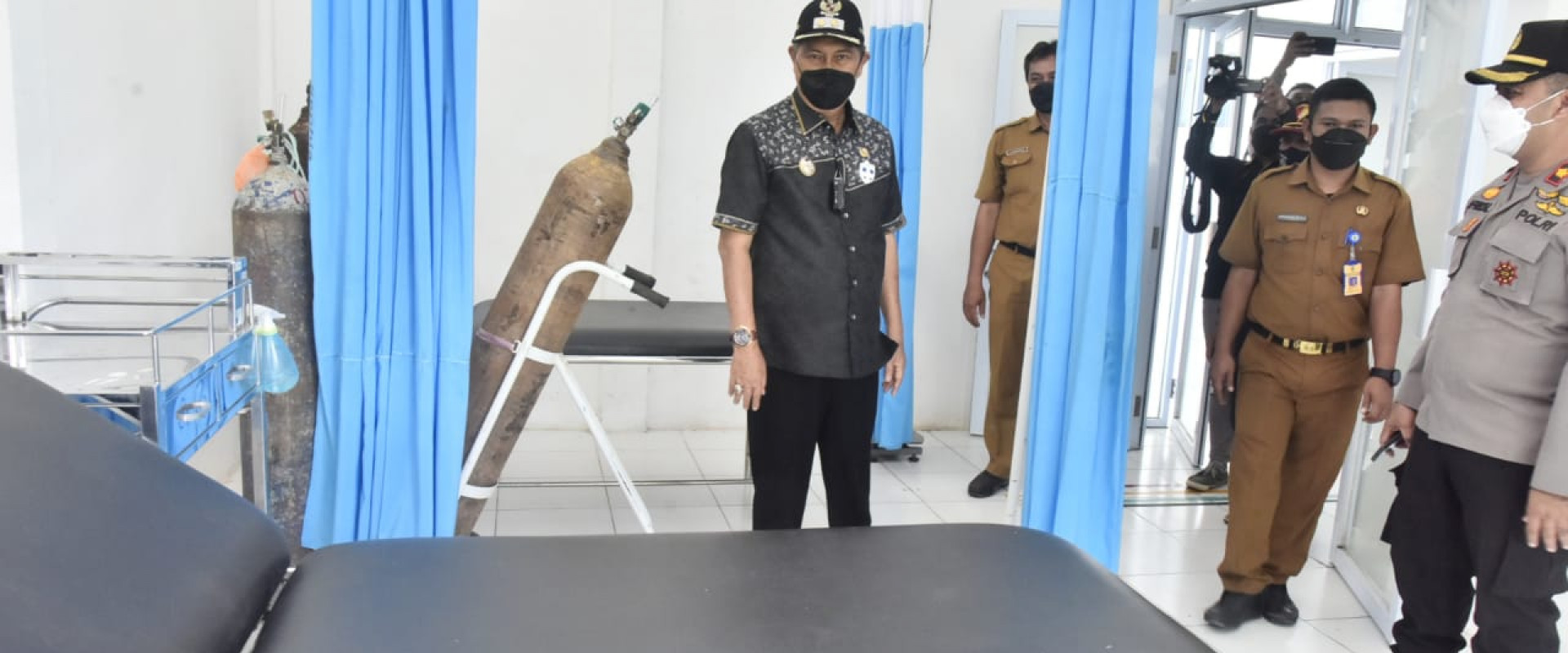 Wabup H.Syamsudin Uti Tinjau Puskesmas dan RS di Sungai Guntung
