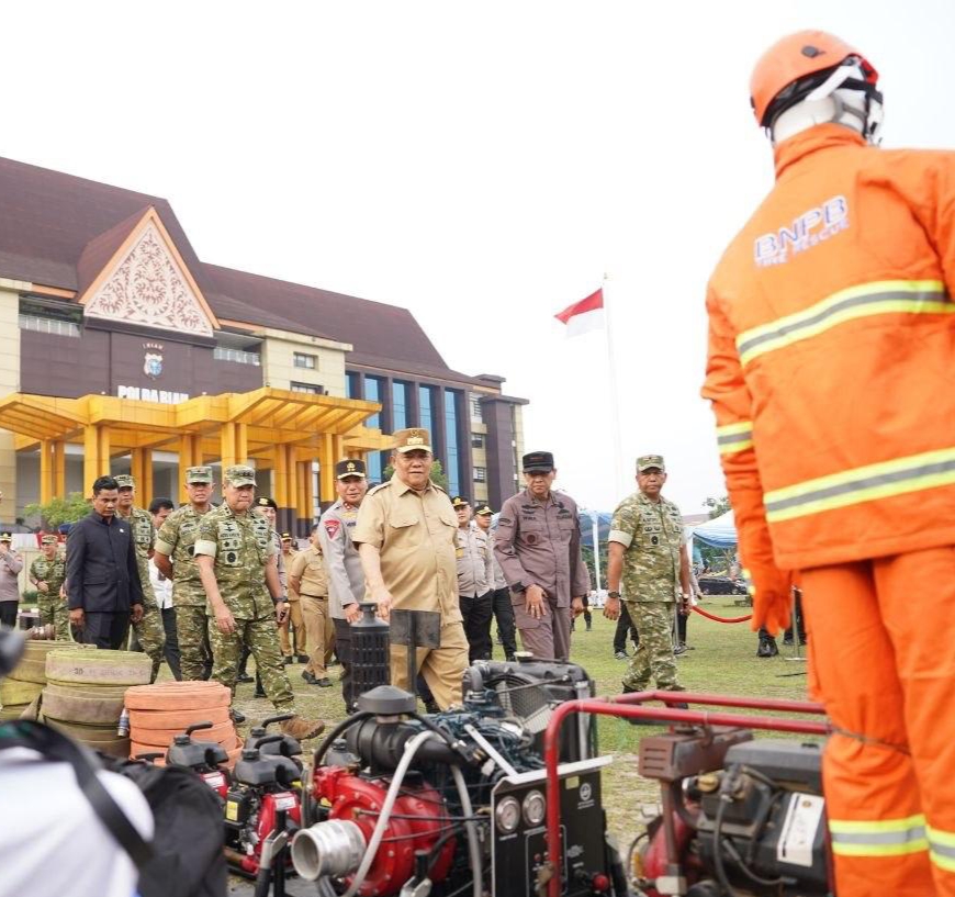 Riau Siagakan 18 Posko Hadapi Ancaman Kebakaran Lahan
