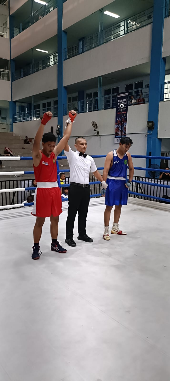 Tiga Atlet Tinju Junior Riau Melaju ke Partai Final Popnas VI Palembang
