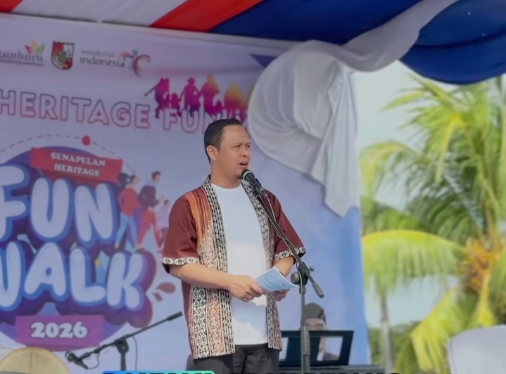 Wako Pekanbaru Ajak Warga Kenali Sejarah Lewat Senapelan Heritage Fun Walk