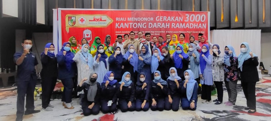 Selama 5 Hari, PMI Pekanbaru Berhasil Kumpulkan 2.300 Kantong Darah