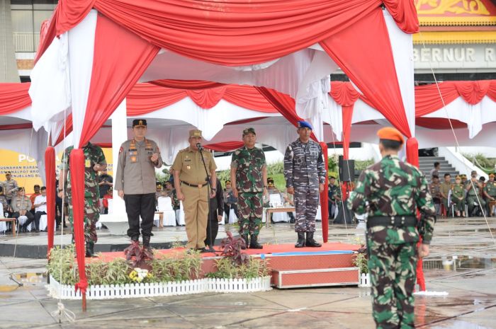 Pimpin Apel Siaga Karhutla, Wagubri Harap Seluruh Stakeholder Wujudkan Riau Bebas Asap Tahun 2023