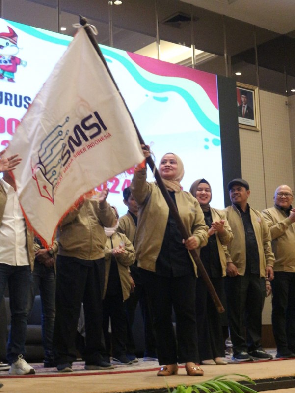 Pengurus SMSI Riau dan Kabupaten Inhil Dikukuhkan, Siap Bangun Ekosistem Media yang Profesional