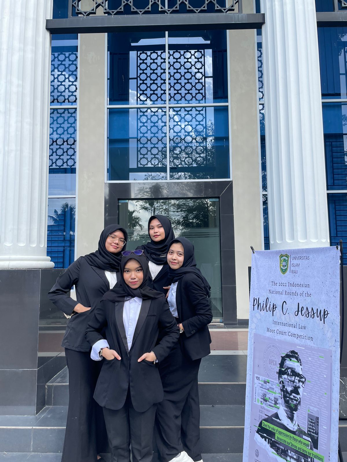 Bersaing dengan Universitas Lain,  Delegasi Hukum UIR Raih  Spirit Of Jessup Award 2022