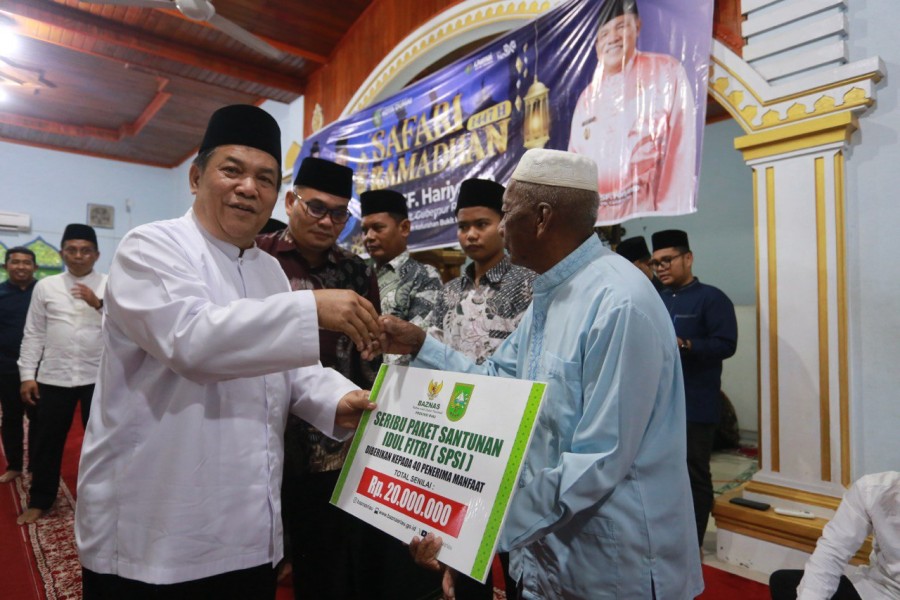 Plt Gubri SF Hariyanto Safari Ramadan di Dumai, Dengar Langsung Aspirasi Warga