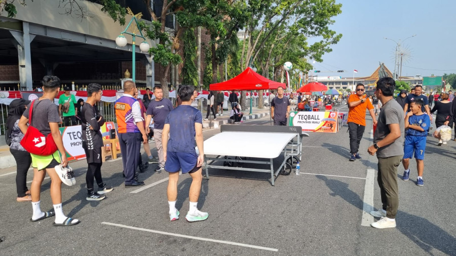 Ketua POTSI Sebut Riau Berpotensi Jadi Lumbung Pemain Teqball