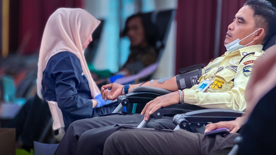 Gelar Donor Darah, Pekerja PHR Sumbangkan 448 Kantong Darah